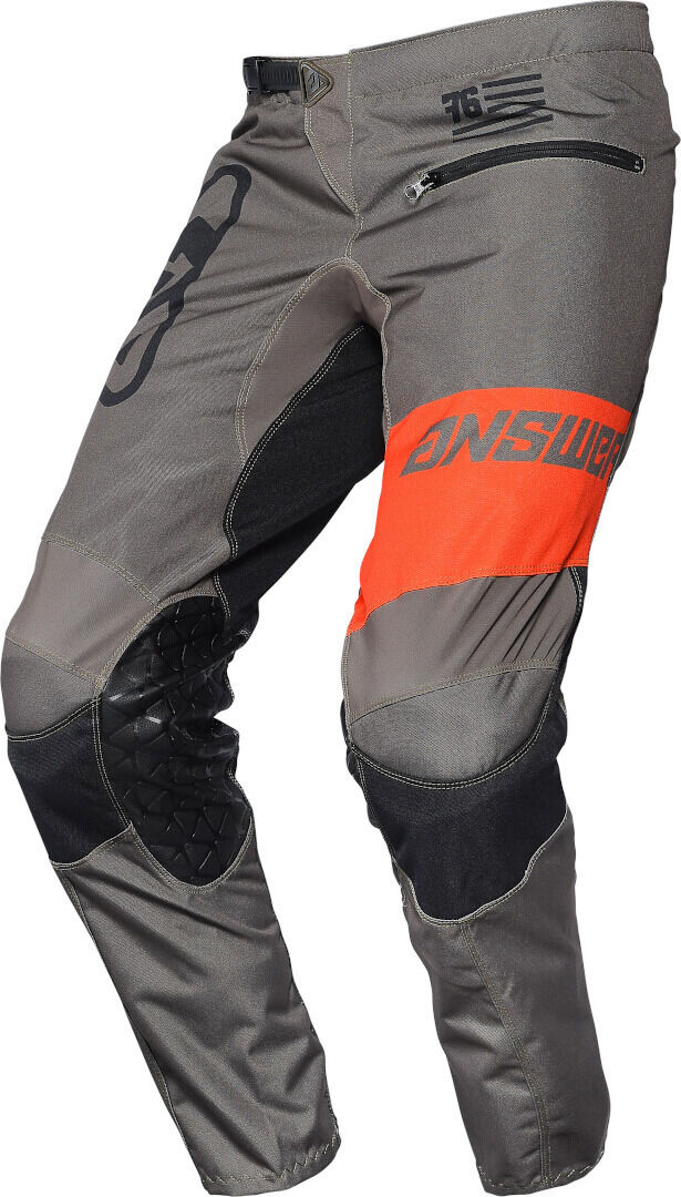 Answer Racing Answer Arkon OPS Pantalones de Motocross - Gris Naranja (30)