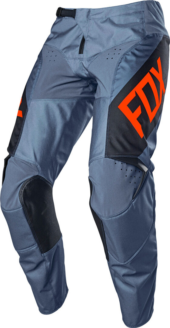 Fox 180 REVN Pantalones de Motocross Juvenil - Azul Naranja (XL)