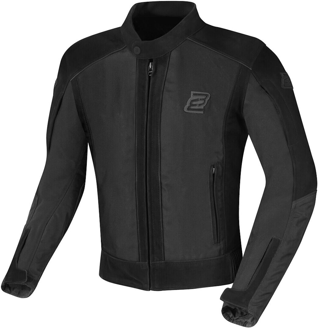 Bogotto Tek-M impermeable cuero de motocicleta - / chaqueta textil - Negro