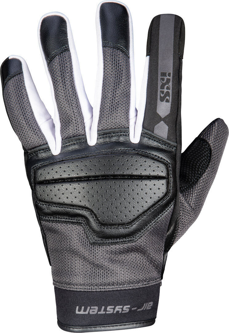 IXS Evo-Air Guantes de moto - Negro Gris Blanco (M)