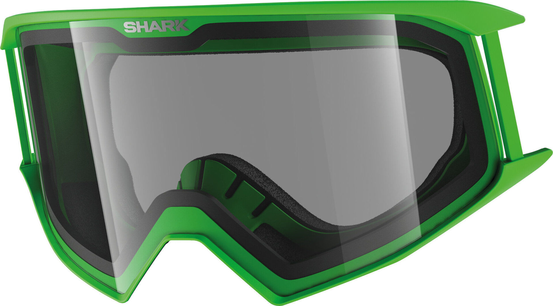 Shark Vancore 2 / Street Drak Marco de gafas con lente de repuesto - Verde (un tamaño)