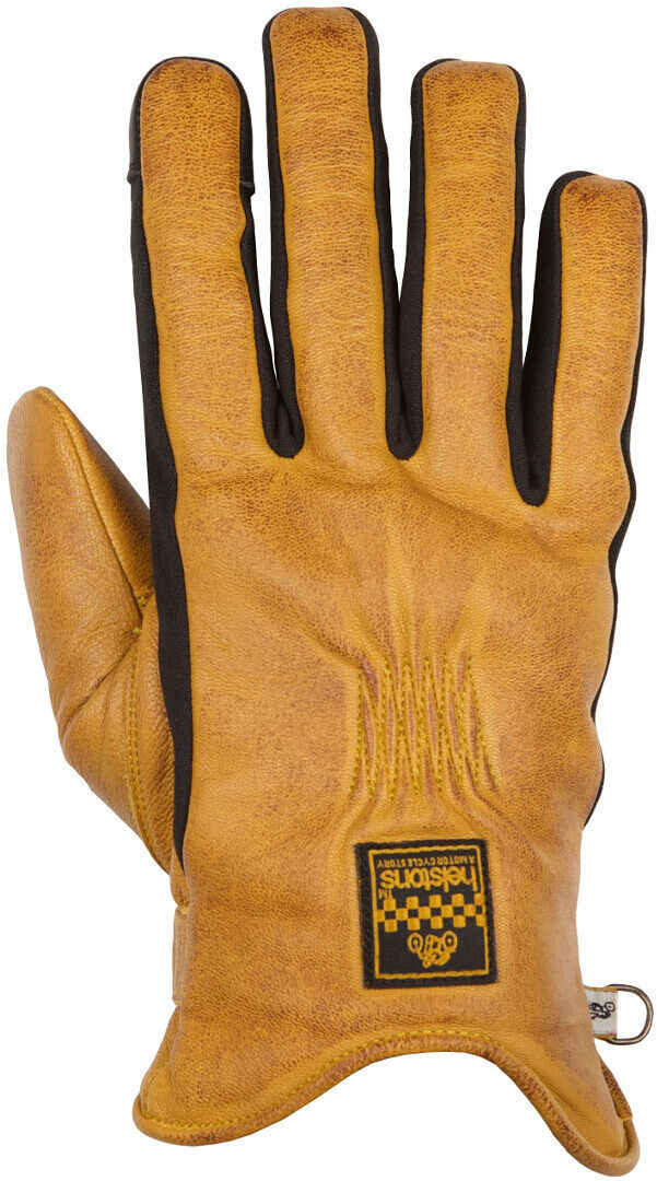 Helstons Benson Guantes de moto - Oro (M L)