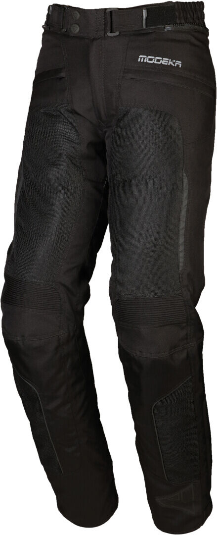 Modeka Yannik Air Pantalones textiles de motocicleta - Negro (2XL)