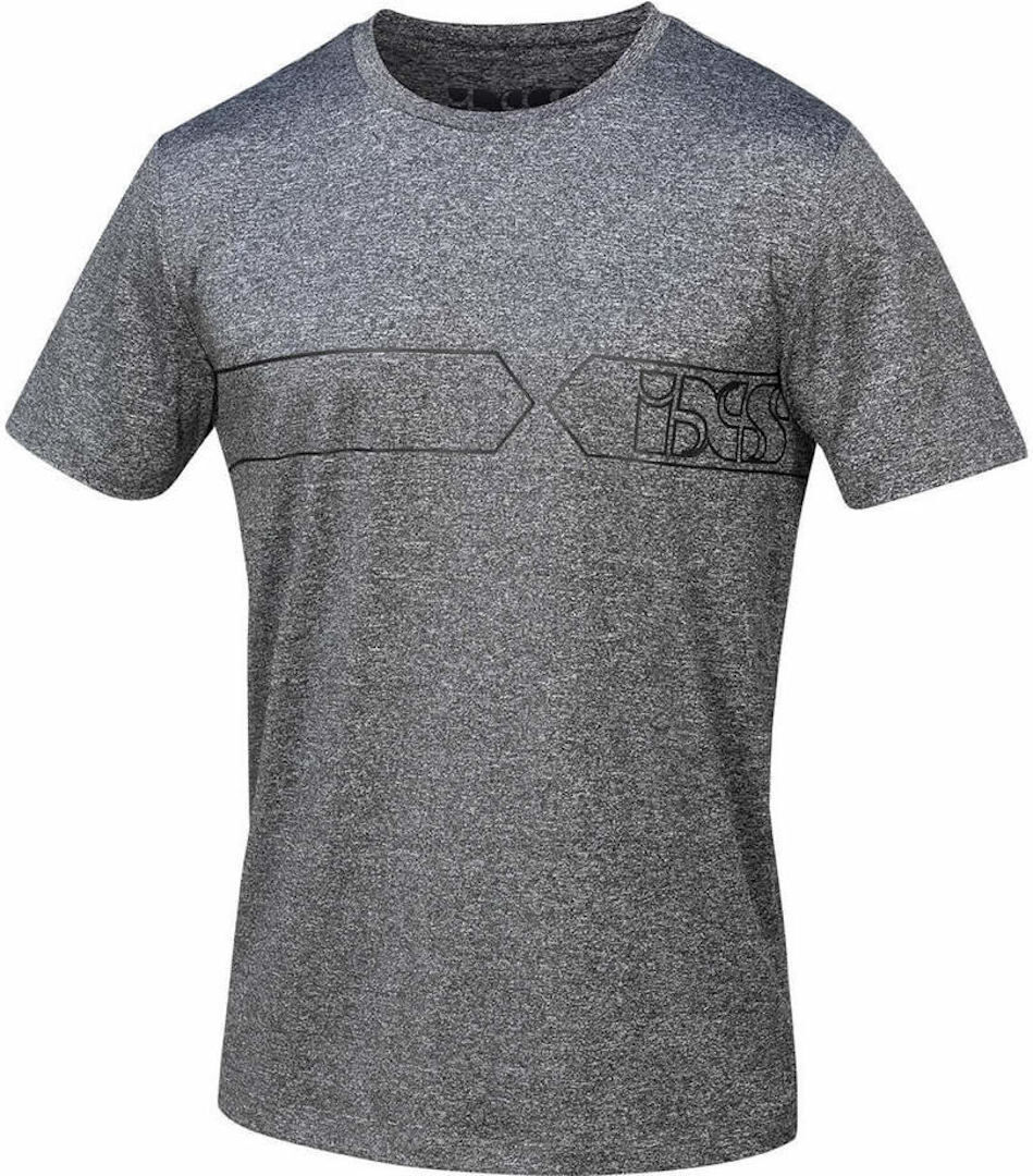 IXS Team Camiseta funcional - Negro Gris (L)