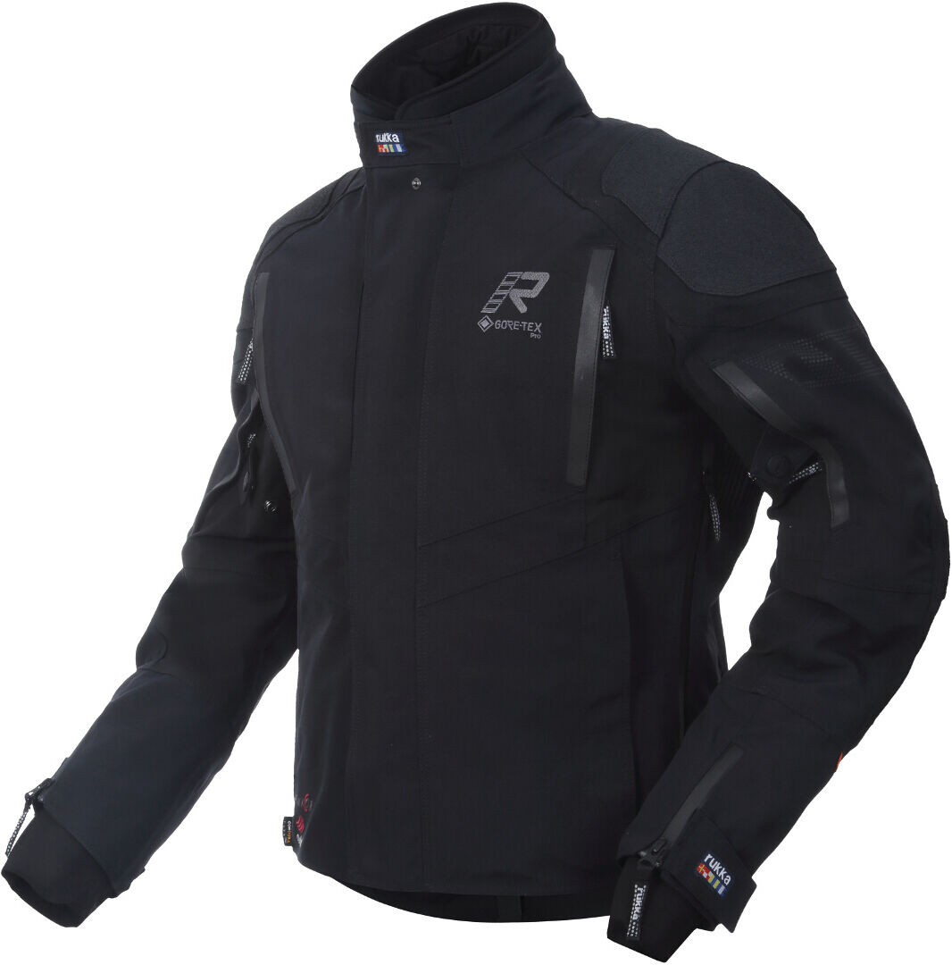 Rukka Shield-R Chaqueta textil para motocicleta - Negro (54)