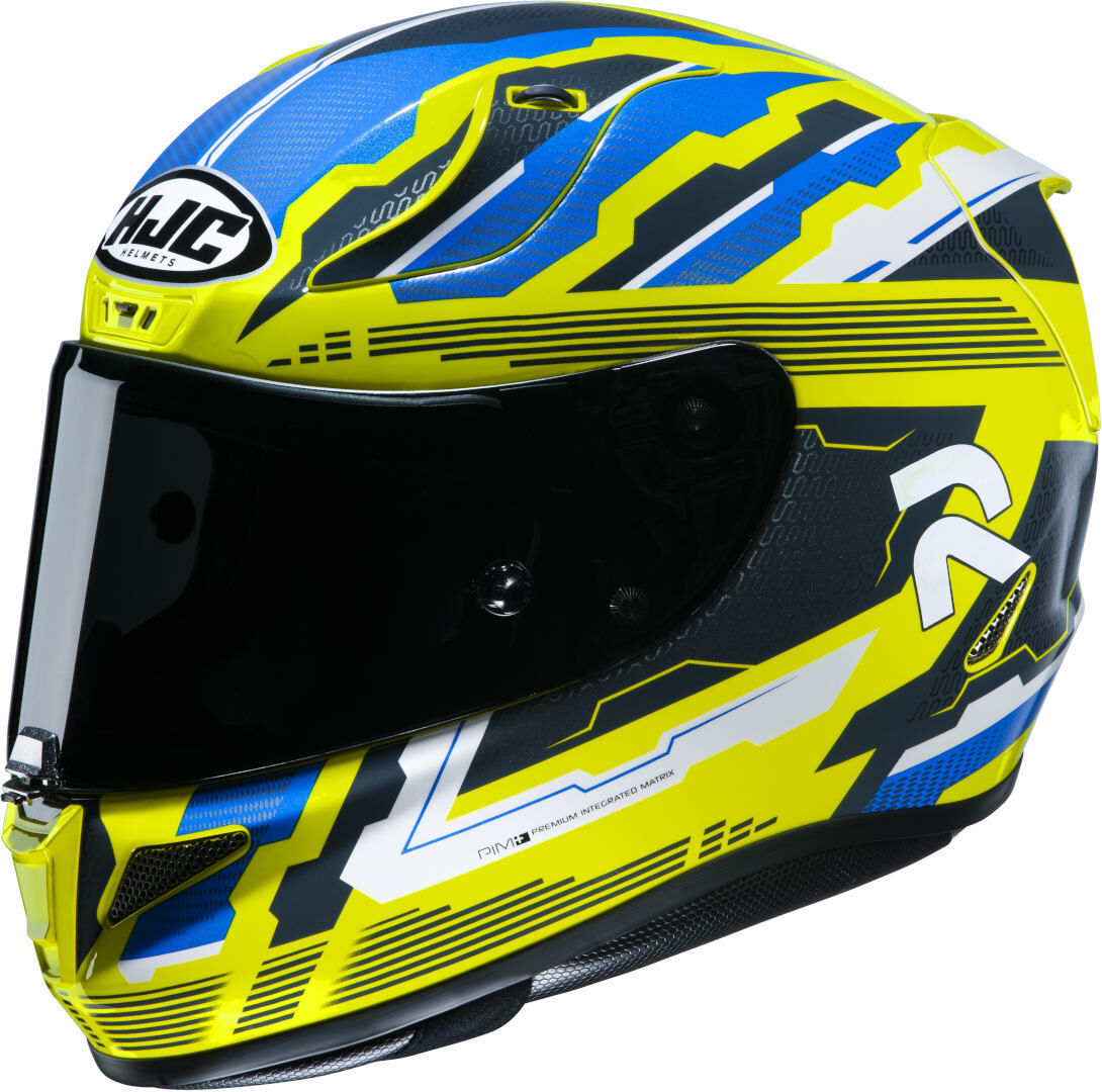 HJC RPHA 11 Stobon casco - Azul Amarillo (2XL)