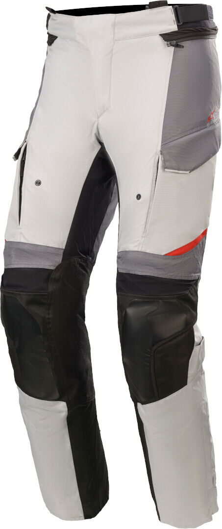 Alpinestars Andes V3 Drystar Pantalones textiles de motocicleta - Negro Gris (S)