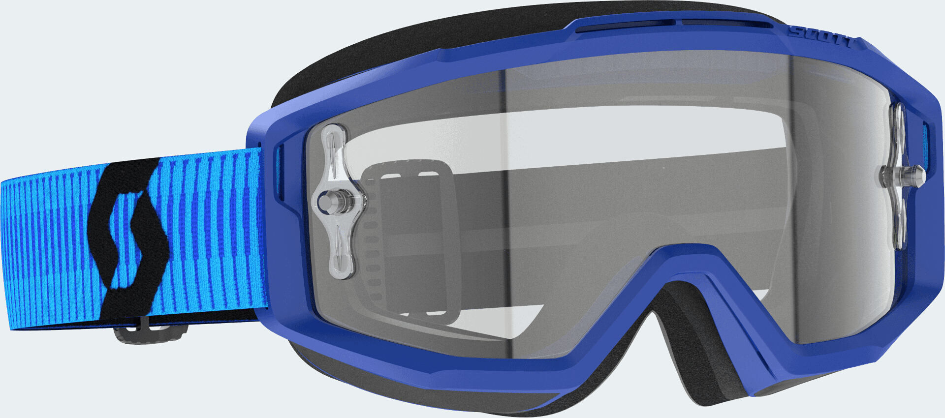 Scott Split OTG 2024 Gafas de motocross - Negro Azul (un tamaño)