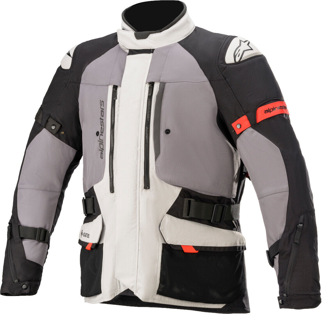 Alpinestars Ketchum Gore-Tex Chaqueta textil de motocicleta - Gris (2XL)