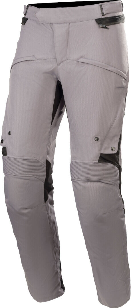 Alpinestars Road Pro Gore-Tex Pantalones textiles de motocicleta - Negro Gris (M)