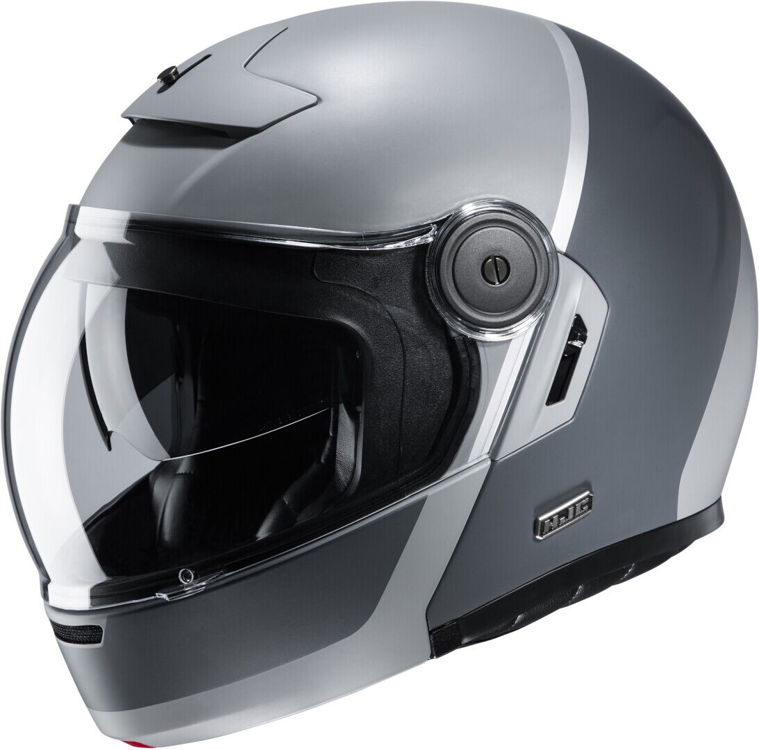 HJC V90 Mobix casco - Negro Gris