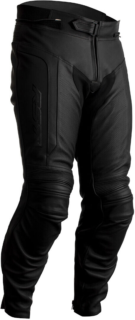 RST Axis Motorcycle Leather Pants Pantalones de cuero de motocicleta - Negro (3XL)