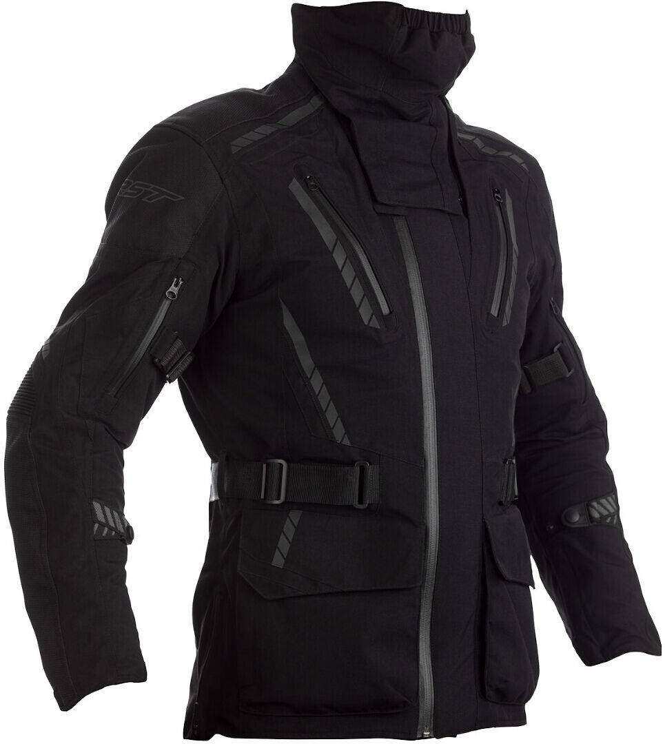 RST Pro Series Pathfinder Chaqueta Texte de motocicleta - Negro (5XL)