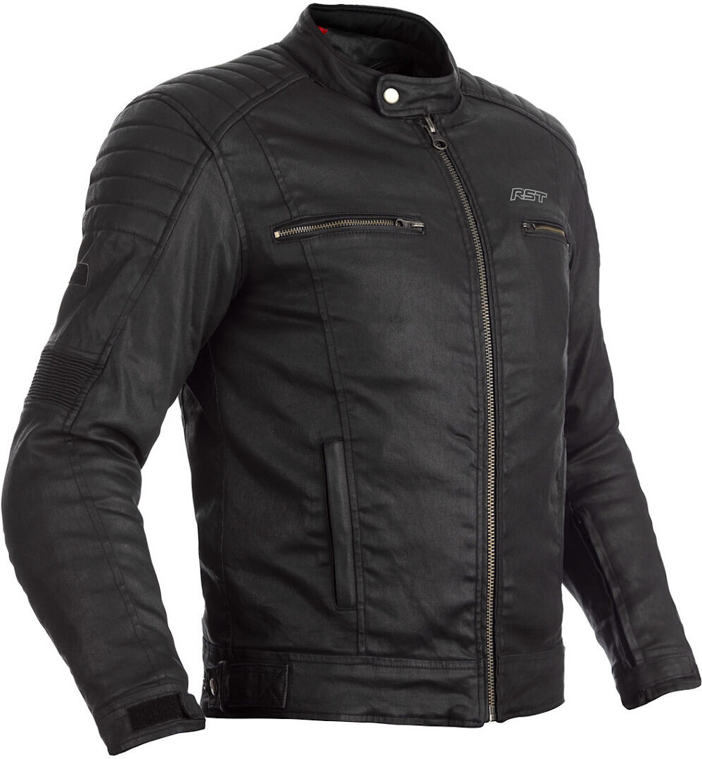 RST Brixton Motorcycle Textile Jacket Chaqueta textil de motocicleta - Negro