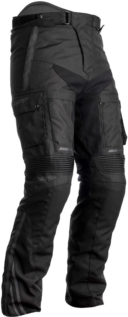 RST Pro Series Adventure-X Motorcycle Textile Pants Pantalones textiles de motocicleta - Negro (L)