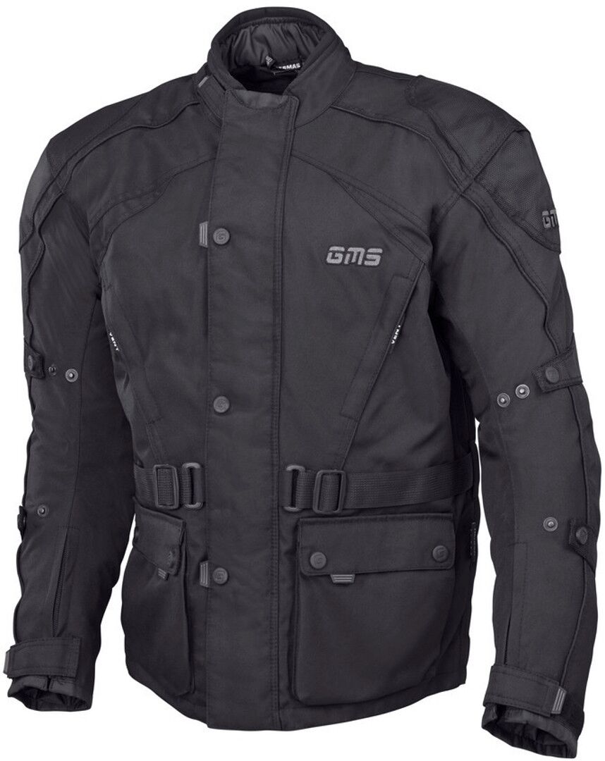 gms Twister Chaqueta textil de motocicleta - Negro (6XL)