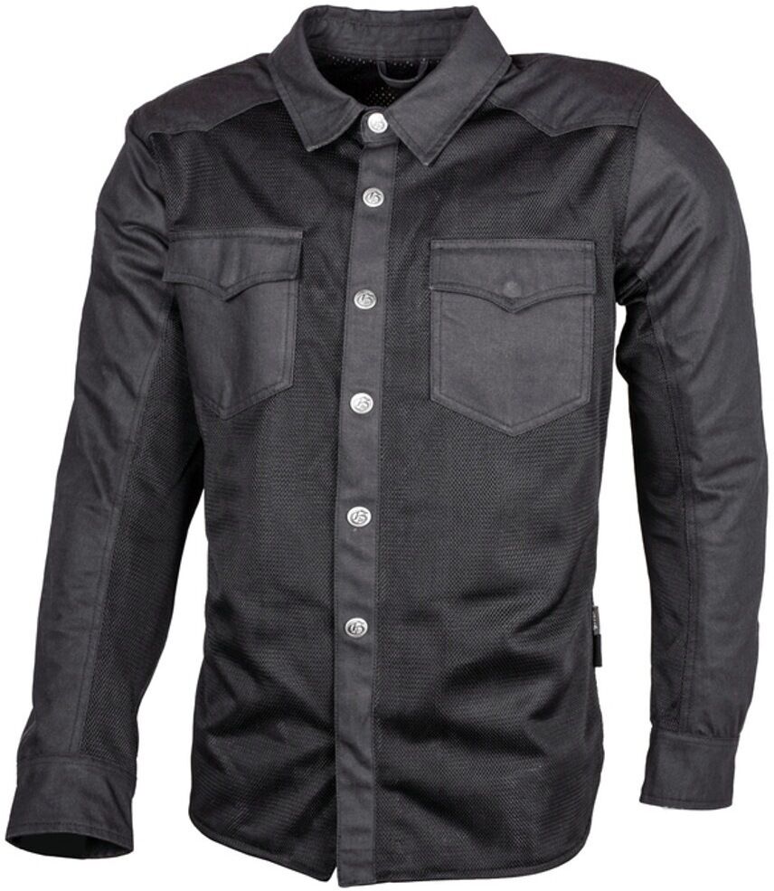 gms Lynx Mesh Camisa de moto - Negro (2XL)