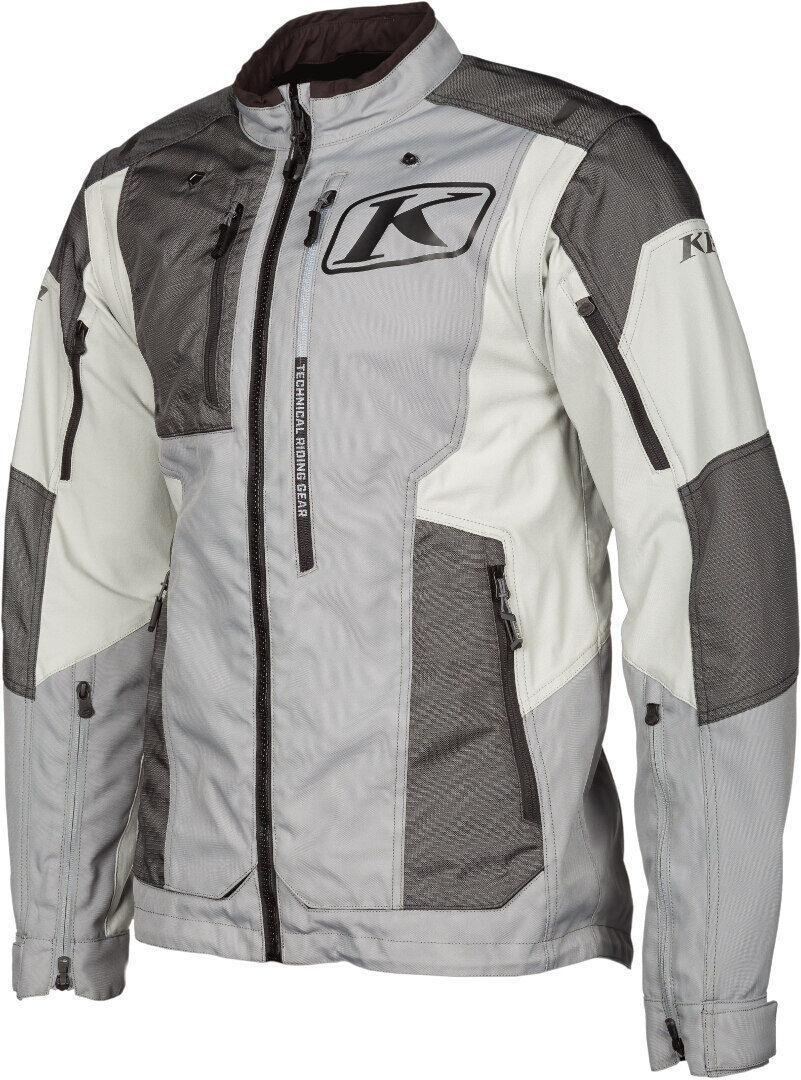 Klim Dakar Chaqueta textil de la motocicleta - Gris (S)