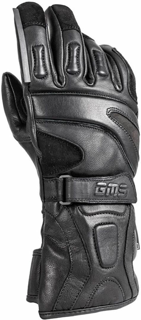 gms Guard WP Guantes de motocicleta impermeables - Negro (S)