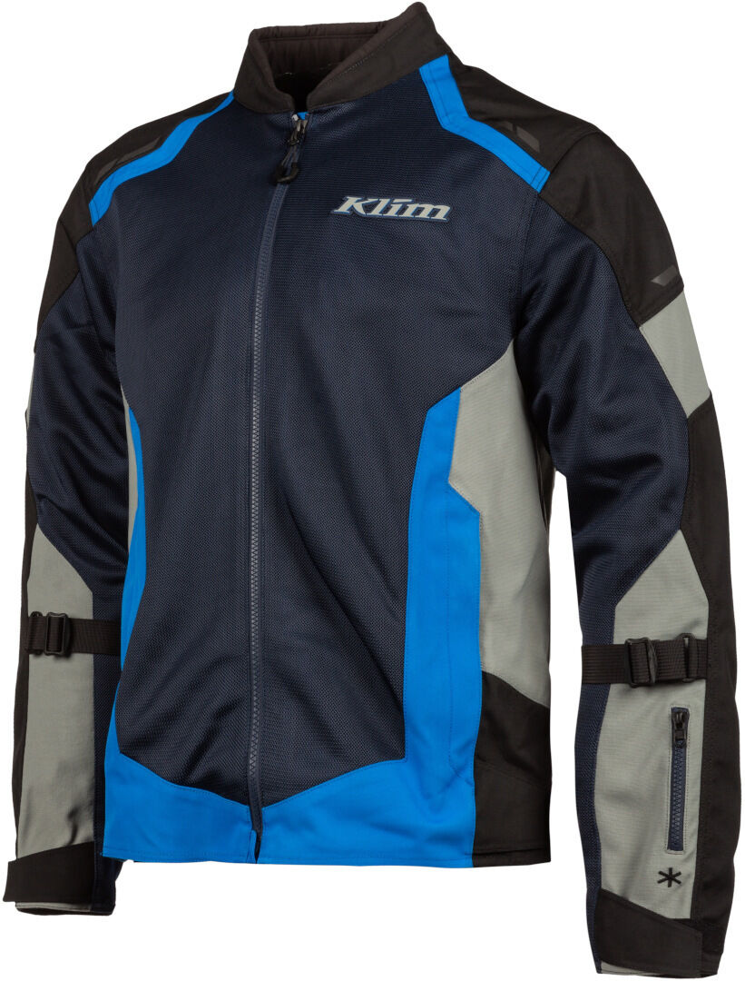 Klim Induction Chaqueta textil de motocicleta - Azul (2XL)