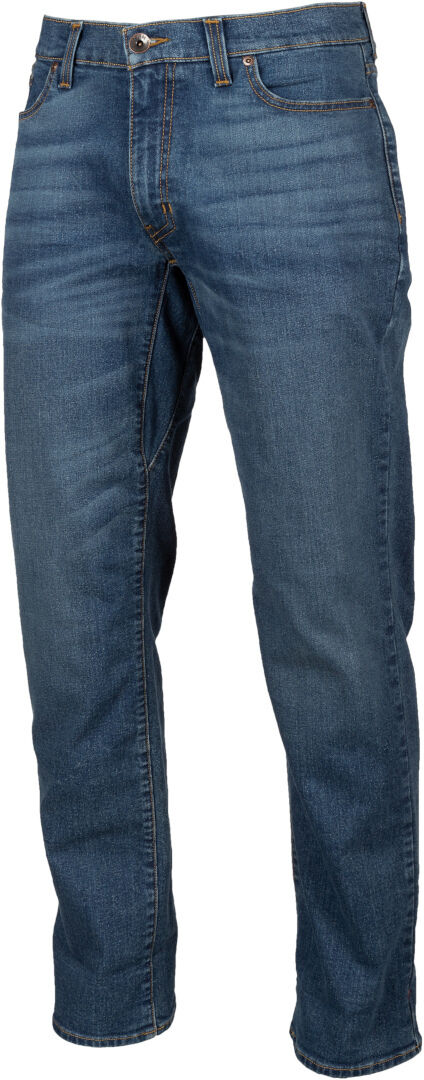 Klim K Forty 2 Straight Stretch Denim Vaqueros de moto - Azul (36)