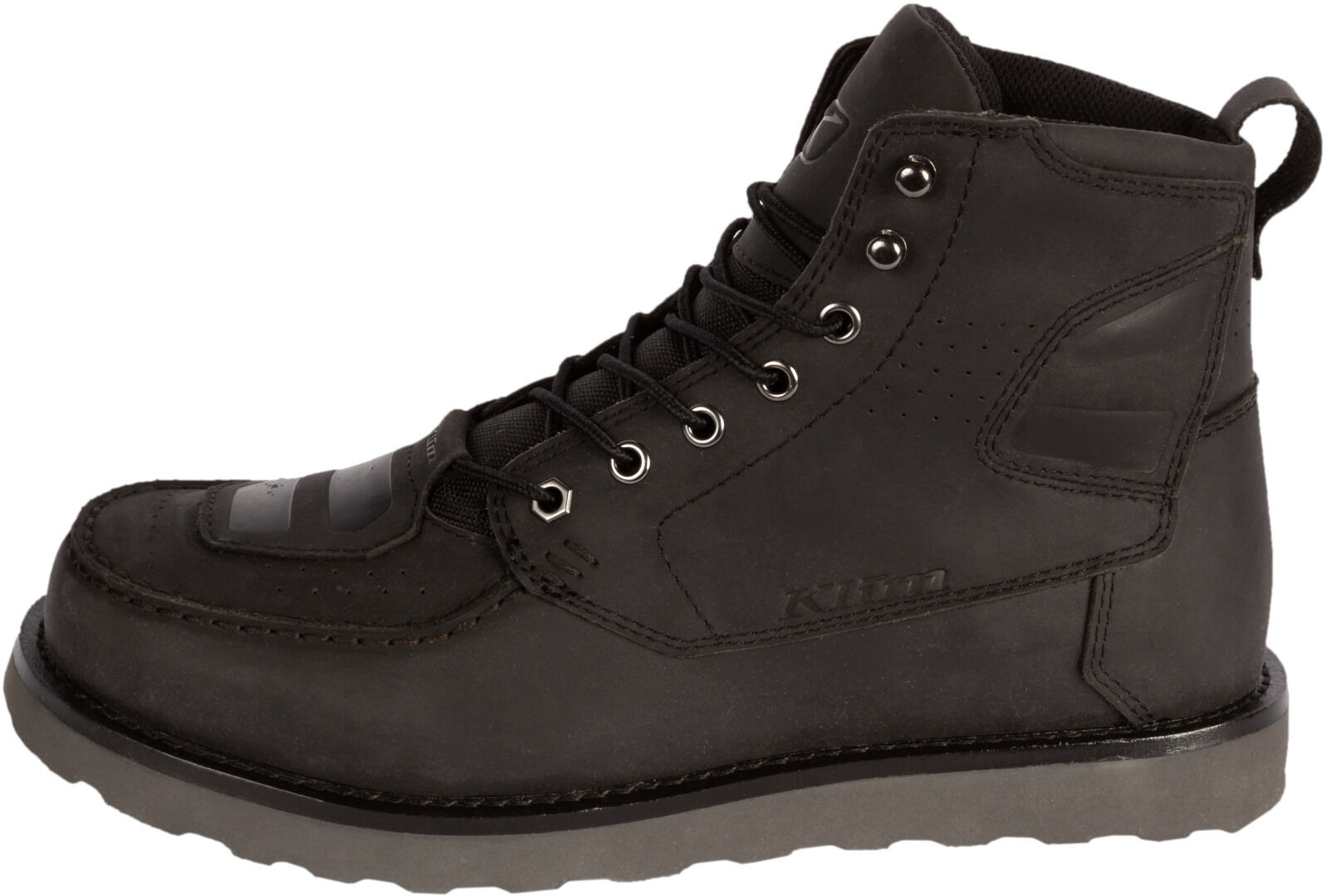 Klim Blak Jak Leather Botas de moto - Negro (42)