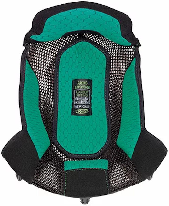 X-Lite X-502/Ultra Carbon Forro interior - Negro Verde (2XL)