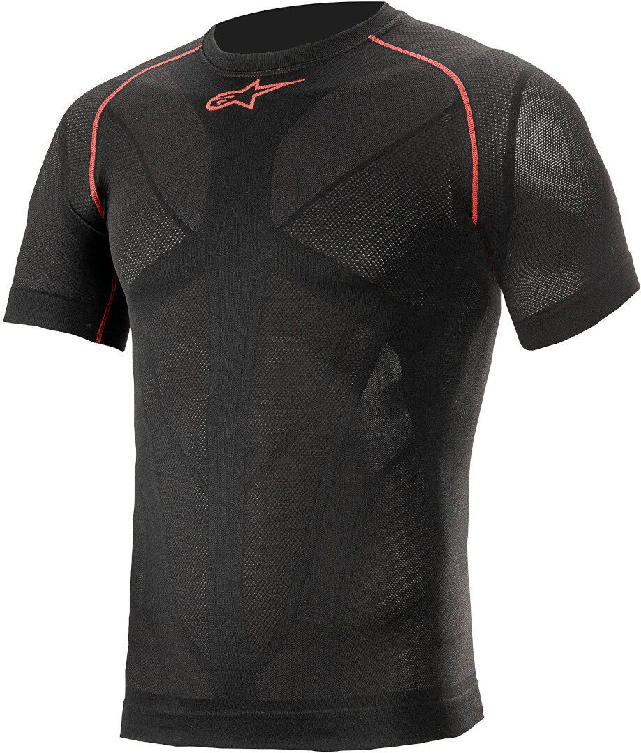 Alpinestars Ride Tech V2 Camisa Funcional - Negro Rojo (XL 2XL)