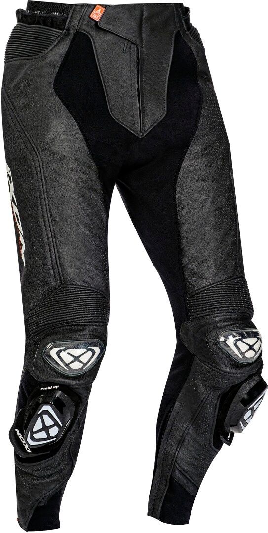 Ixon Vendetta Evo Pantalones de cuero de motocicleta - Negro (2XL)
