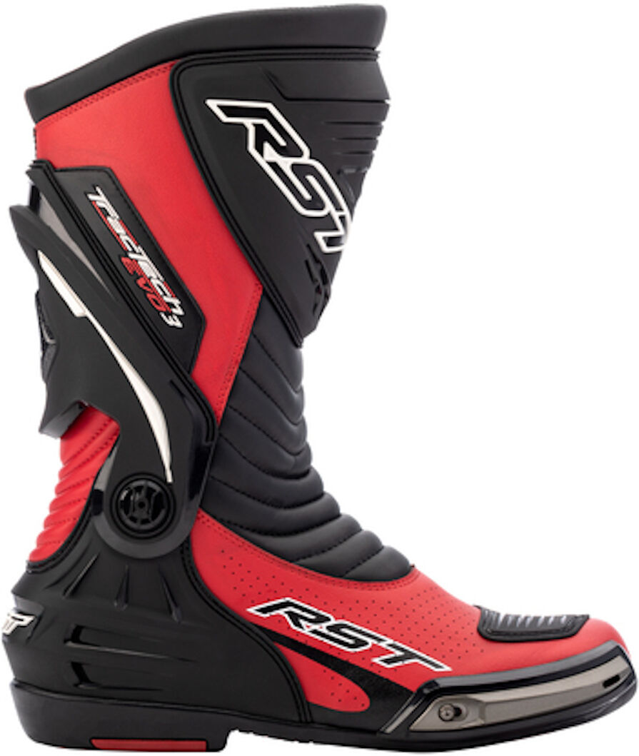 RST Tractech Evo III Sport Botas de moto - Negro Rojo (40)