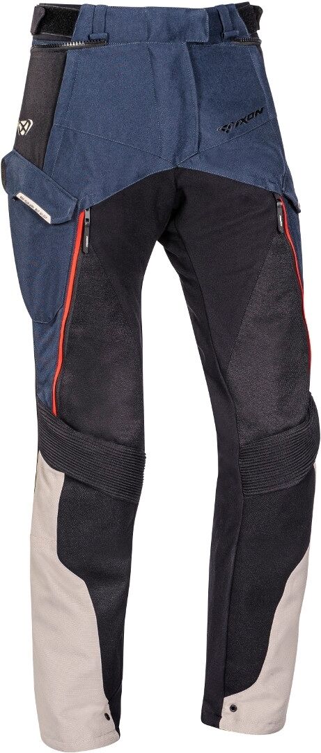 Ixon Eddas Pantalones textiles para motocicletas para mujer - Negro Azul (S)