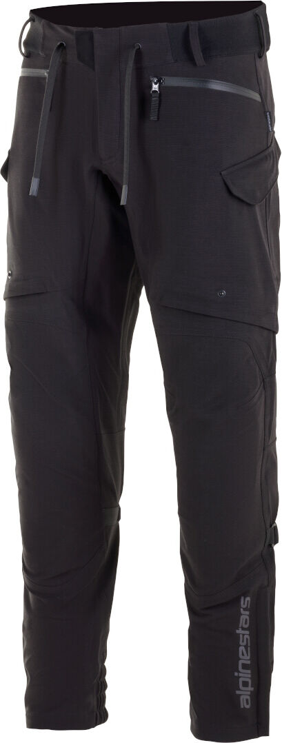 Alpinestars Juggernaut Pantalones textiles impermeables para motocicletas - Negro (M)