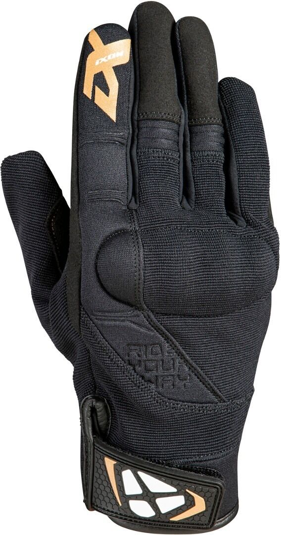 Ixon RS Delta Guantes de motocicleta para damas - Negro Oro (L)