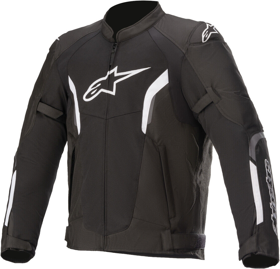 Alpinestars AST-1 V2 Air Chaqueta textil de motocicleta - Negro Blanco (M)