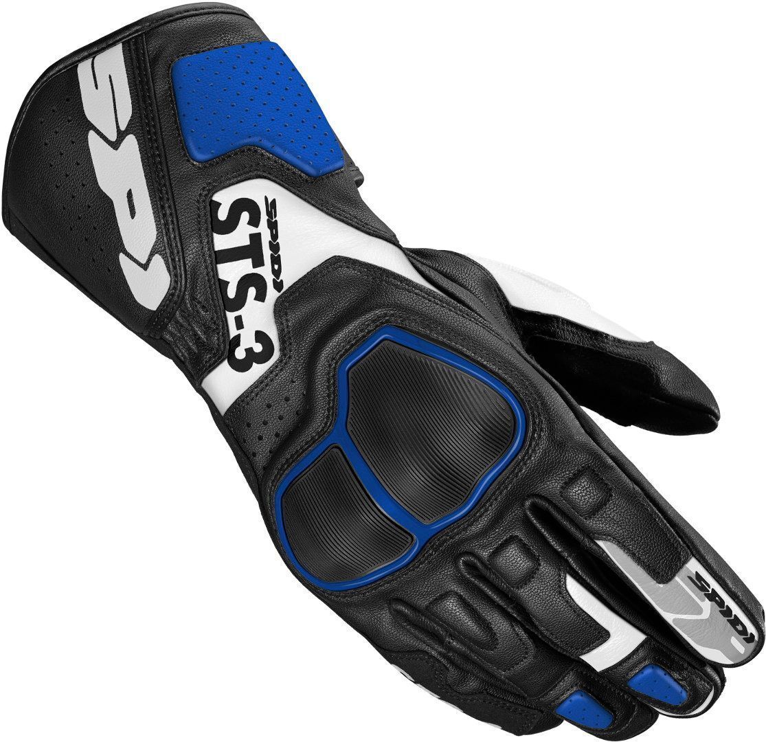 Spidi STS-R3 Guantes de motocicleta - Negro Azul (XL)