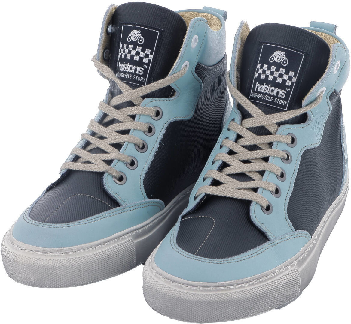 Helstons Maya Señoras zapatos de motocicleta - Azul (36)