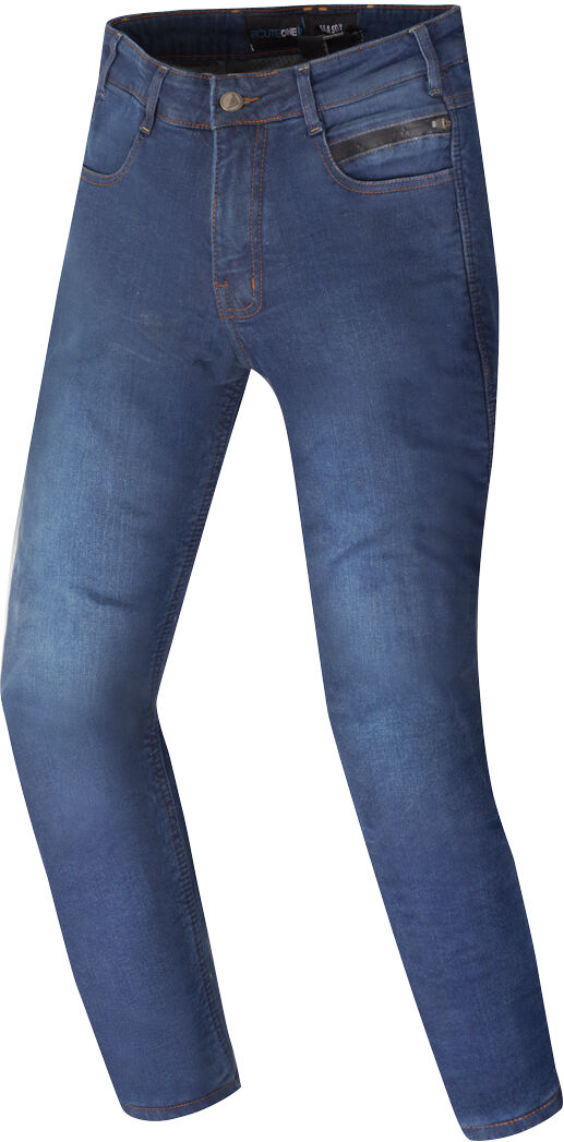 Merlin Mason Pantalones vaqueros impermeables para motocicleta - Azul (XL)