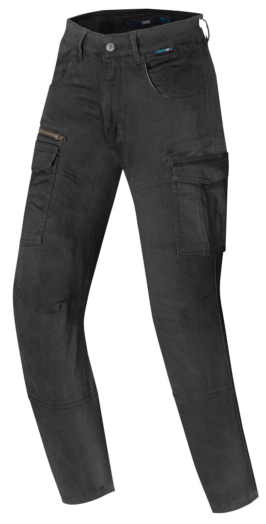 Merlin Remy Pantalones textiles para motocicletas - Negro (L)