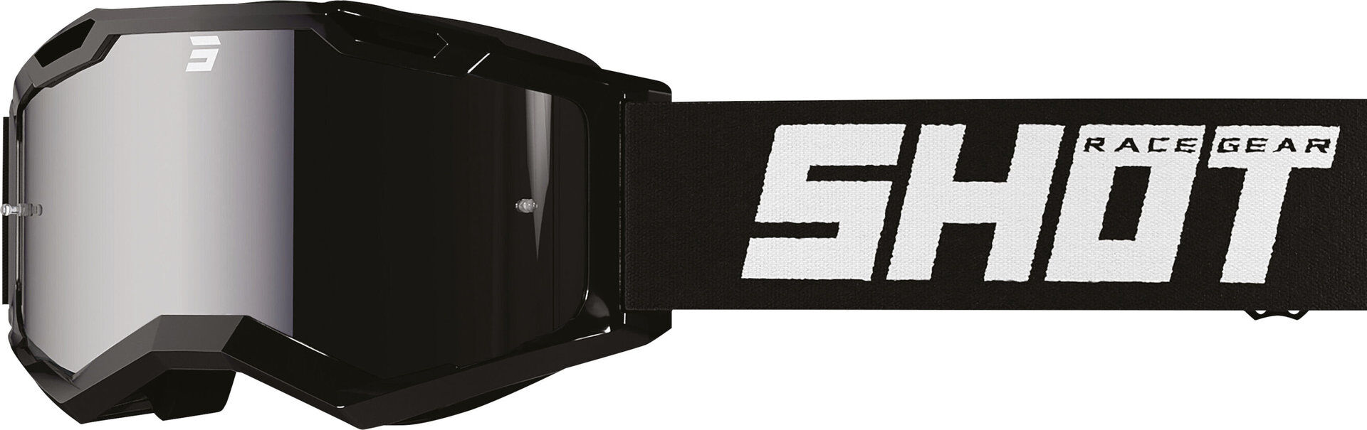Shot Assault 2.0 Solid Gafas de motocross - transparente (un tamaño)
