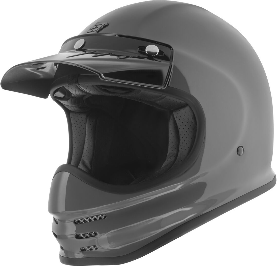 Bogotto V381 Casco de fibra de vidrio - Gris (2XL)