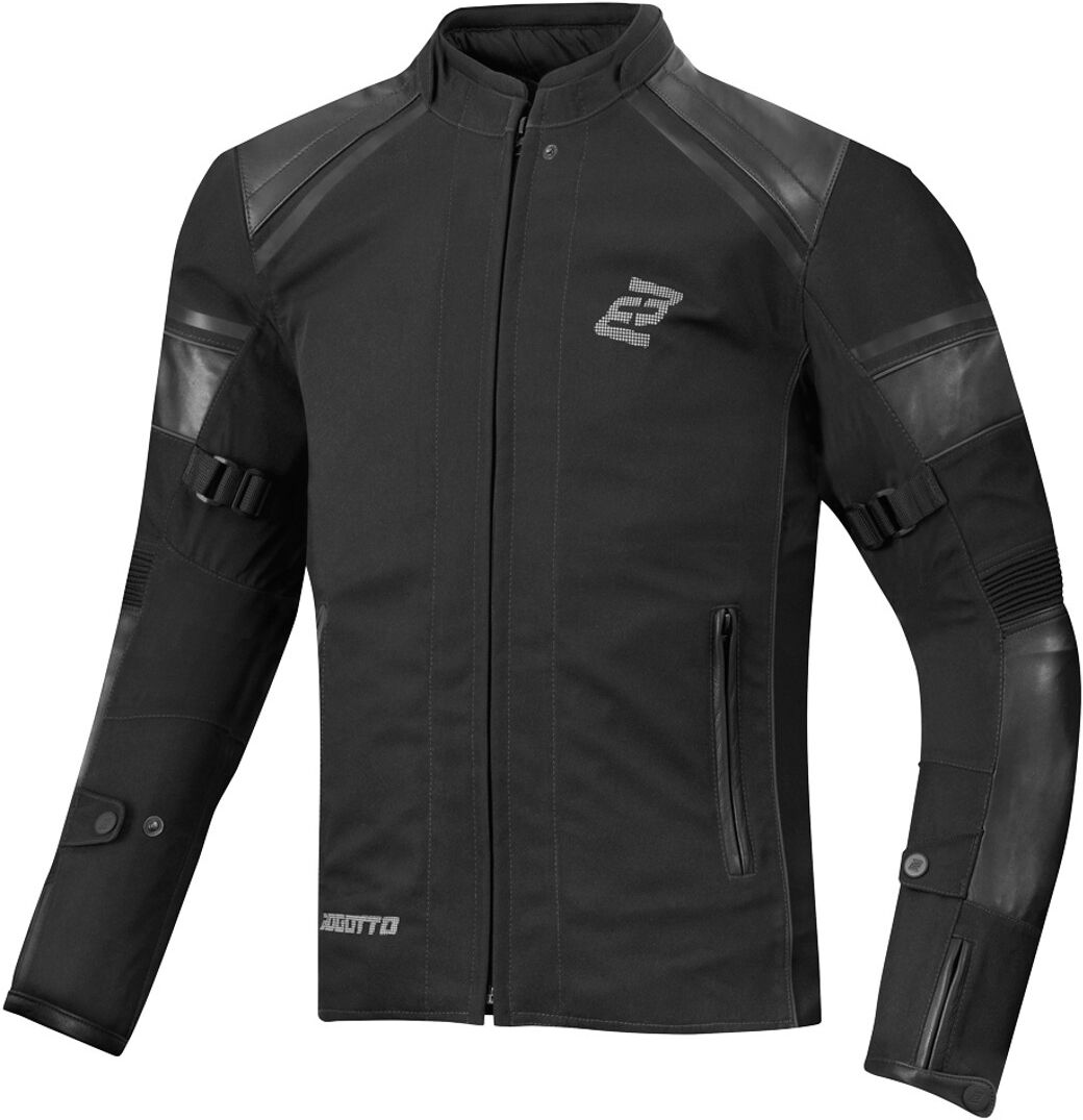 Bogotto Blizzard-X chaqueta textil impermeable para motocicletas - Negro (L)