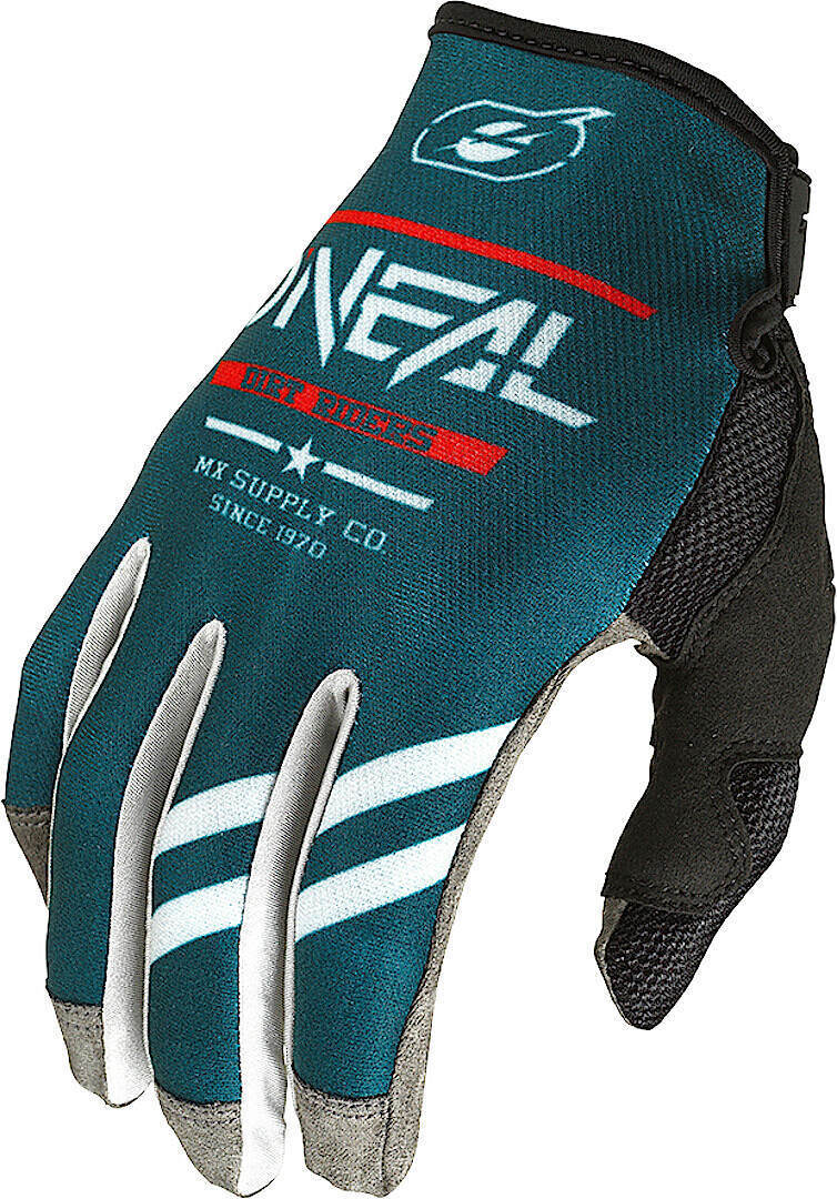 Oneal Mayhem Squadron V.22 Guantes de Motocross - Gris Azul