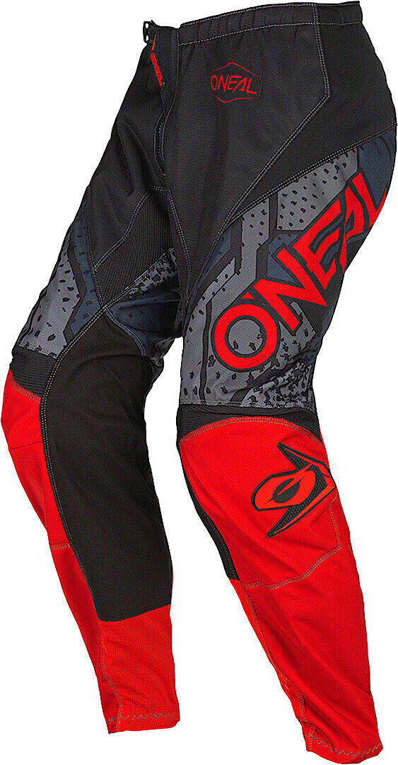Oneal Element Camo V.22 Pantalones de Motocross - Negro Rojo (32)