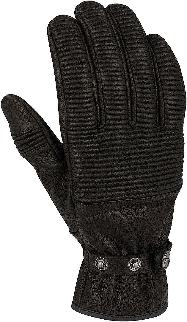 Segura Roxo Guantes de motocicleta - Negro (M)