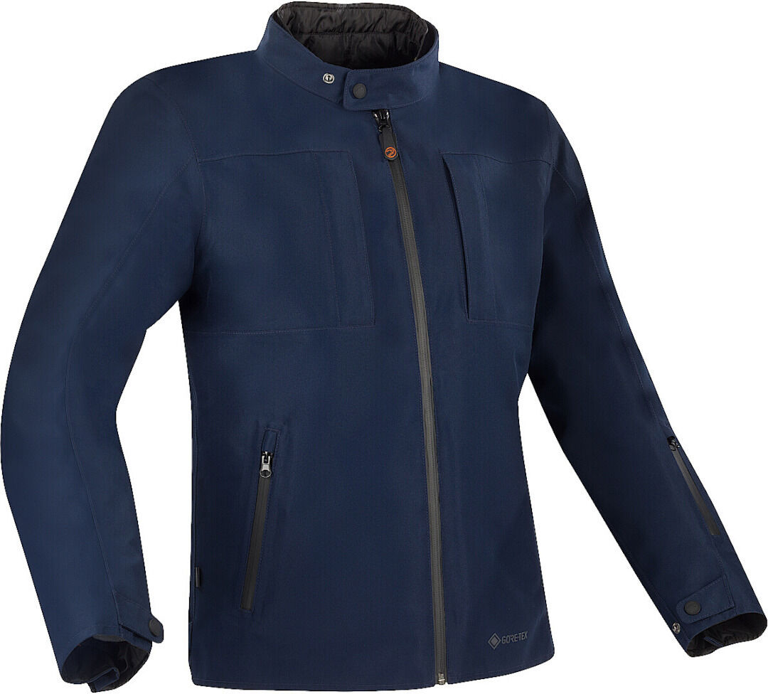 Bering Jacky GTX Chaqueta textil de la motocicleta - Azul (XL)