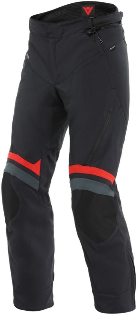 Dainese Carve Master 3 Gore-Tex Pantalones textiles para motocicleta - Negro Rojo (48)