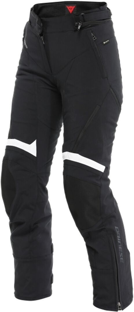 Dainese Carve Master 3 Gore-Tex Pantalones textiles de motocicleta para damas - Negro Blanco (50)