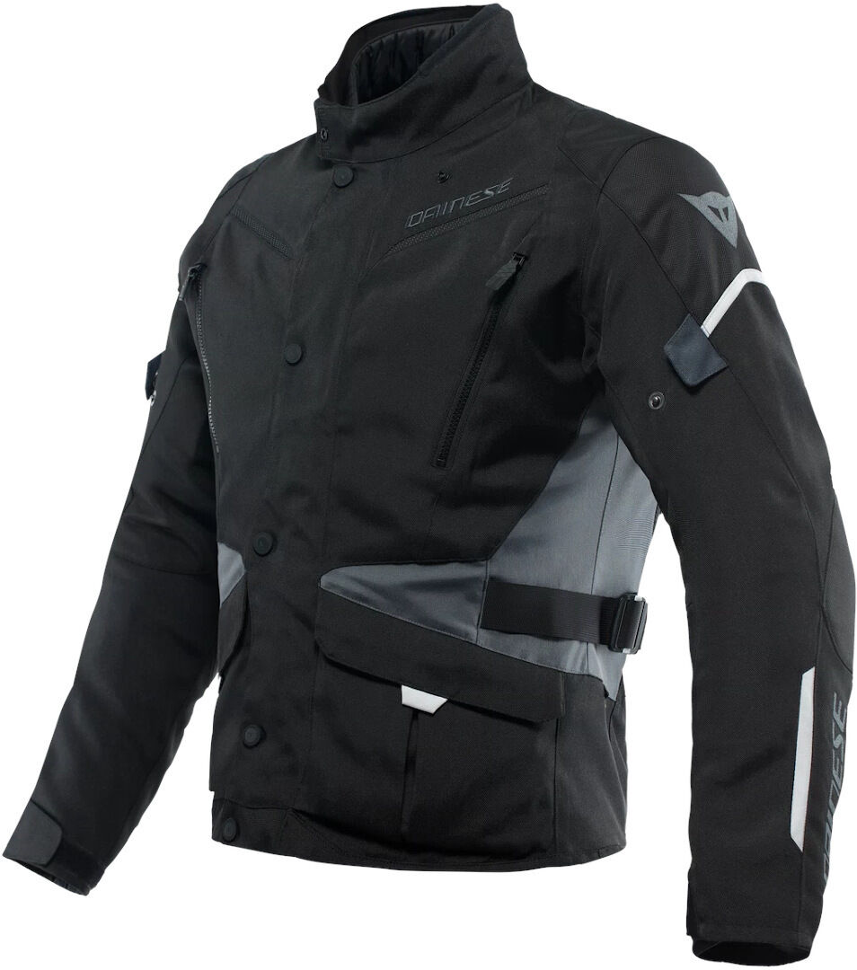 Dainese Tempest 3 D-Dry Chaqueta textil de la motocicleta - Negro Gris (52)