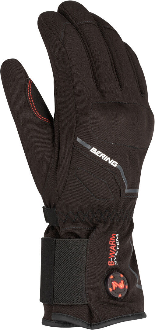 Bering Breva Guantes de motocicleta para damas calefactables - Negro (L)