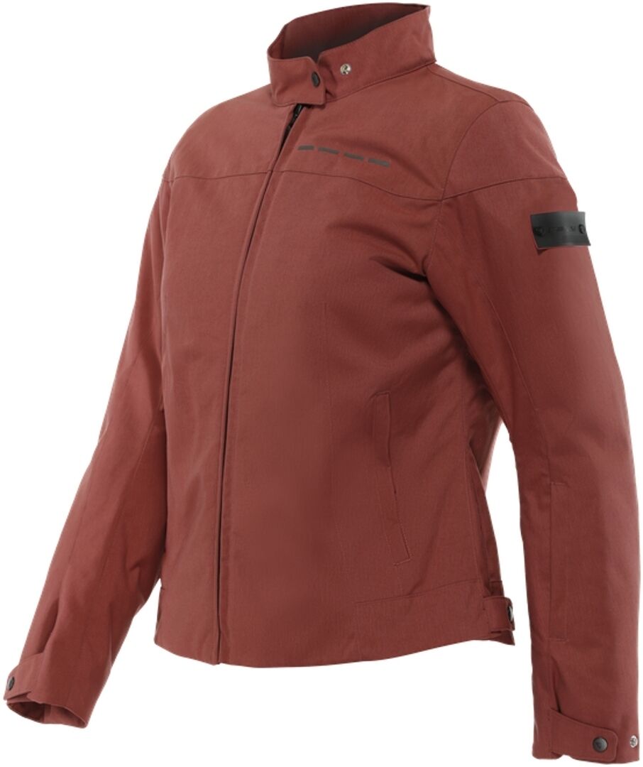 Dainese Rochelle D-Dry Damas motocicleta chaqueta textil - Rojo (46)